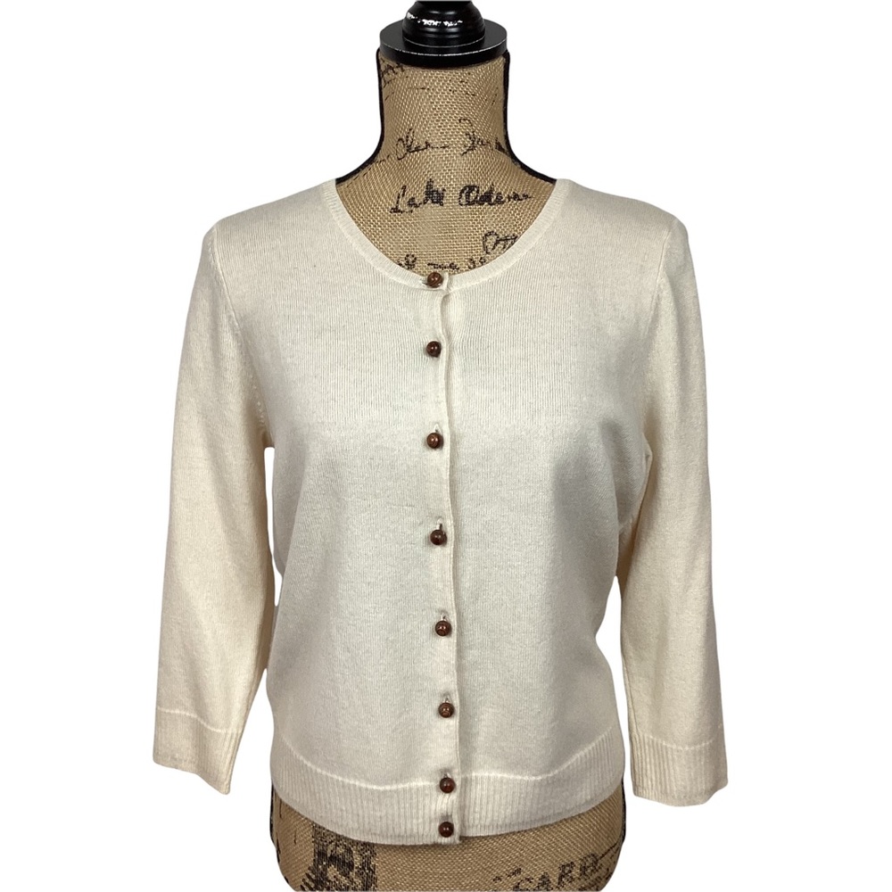 White + Warren Cashmere Cardigan